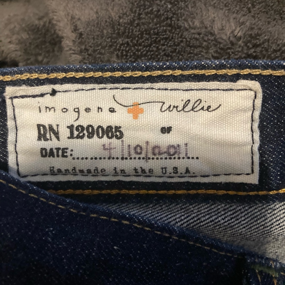 Imogene + Willie Jeans Women size 25 RN129065 DENIM / Made In USA